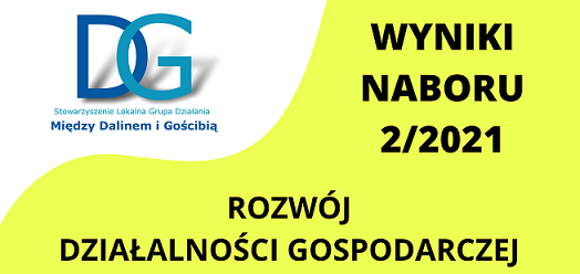 WYNIKI NABORU 2/2021- rozwój działalności gospodarczej