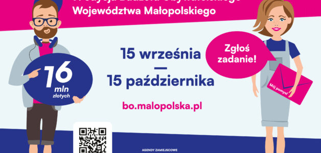 16 mln złotych czeka na Wasze pomysły!