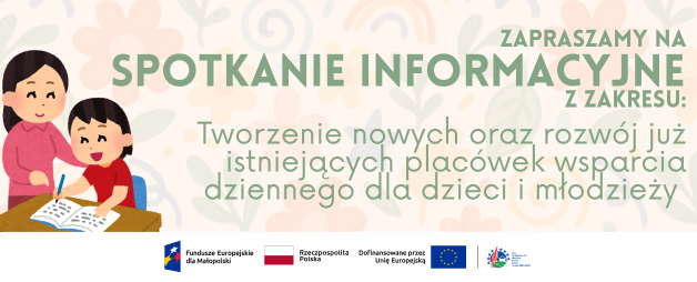 Zapraszamy na spotkanie informacyjne – 20.05.2026r. (środa) o godz. 11:00