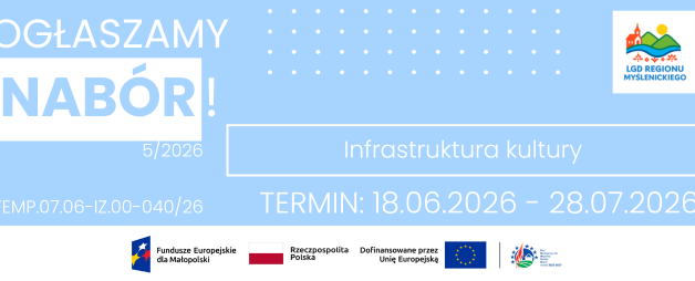 OGŁOSZENIE NR 5/2026 O NABORZE WNIOSKÓW O UDZIELENIE WSPARCIA NABÓR NR FEMP.07.06-IZ.00-040/26