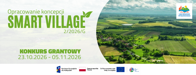 Ogłoszenie nr 2/2026/G o otwartym konkursie na wybór grantobiorców- opracowanie koncepcji Smart Village